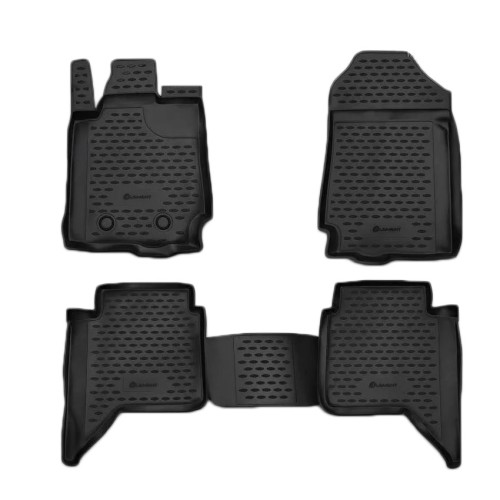 ΠΑΤΑΚΙΑ ΣΕ ΣΚΑΦΗ TPE ΛΑΣΤΙΧΟ ΓΙΑ FORD RANGER 2D 2011+  ΣΕ ΜΑΥΡΟ ΧΡΩΜΑ NOVLINE - 4 ΤΕΜ.