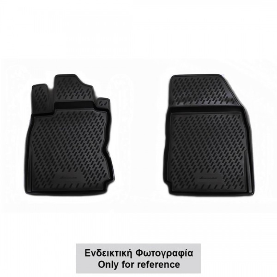 ΠΑΤΑΚΙΑ ΣΕ ΣΚΑΦΗ TPE ΛΑΣΤΙΧΟ ΓΙΑ MERCEDES C-KLAS W205 2D COUPE 2017+ ΣΕ ΜΑΥΡΟ ΧΡΩΜΑ NOVLINE - 2 ΤΕΜ.
