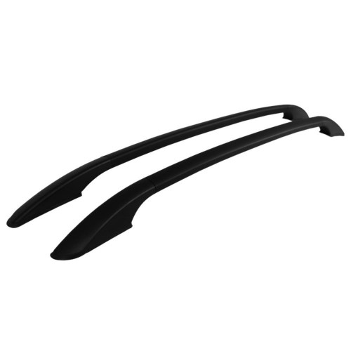 ΜΠΑΡΕΣ ΟΡΟΦΗΣ ΓΙΑ OPEL VIVARO 2014-2019 / RENAULT TRAFIC 2014-2019 / TALENTO ΠΑΡΑΛΛΗΛΕΣ ΑΛΟΥΜΙΝΙΟΥ ΜΑΥΡΕΣ SOLID L1 OMTEC - 2 TEM.