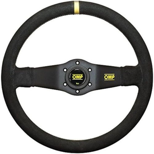 ΤΙΜΟΝΙ RALLY ΔΙΛΑΜΟ SUEDE  350ΜΜ ΒΑΘΟΣ 95ΜΜ OMP - 1 ΤΕΜ.