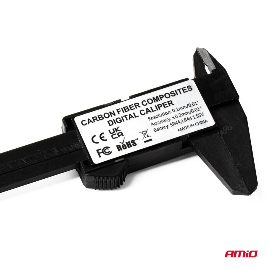 Amio - ΠΑΧΥΜΕΤΡΟ ΨΗΦΙΑΚΟ ΜΕ ΟΘΟΝΗ LCD 0-150mm 0-6'' - 1 TEM. (03102/AM)