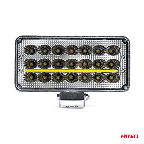 Amio - ΠΡΟΒΟΛΕΑΣ ΕΡΓΑΣΙΑΣ WORKING LAMP 27xSMD 81W 9-36V 225x110x60mm AWL43 - 1 TEM. (03254/AM)