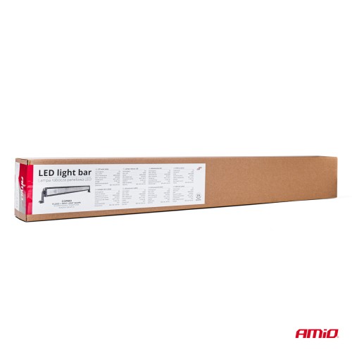 Amio - ΠΡΟΒΟΛΕΑΣ ΕΡΓΑΣΙΑΣ LIGHT BAR 459W 9-36V 153xSMD 800x80x64mm AWL35 ΜΠΑΡΑ LED - 1 TEM. (03256/AM)