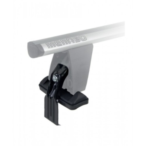 MENABO DLKIT87G KIT TYPE G ΑΚΡΑ (ΠΟΔΙΑ) ΓΙΑ ΜΠΑΡΕΣ ΟΡΟΦΗΣ DELTA / OMEGA BLACK / SILVER - 1 ΣΕΤ (13780/MB)
