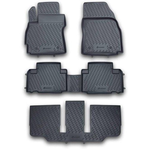 ΠΑΤΑΚΙΑ ΣΕ ΣΚΑΦΗ TPE ΛΑΣΤΙΧΟ ΓΙΑ MAZDA 5 12/2010-2015  ΣΕ ΜΑΥΡΟ ΧΡΩΜΑ NOVLINE - 4 ΤΕΜ.