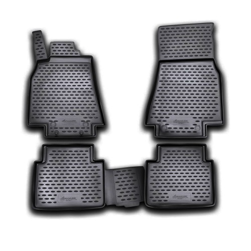 ΠΑΤΑΚΙΑ ΣΕ ΣΚΑΦΗ TPE ΛΑΣΤΙΧΟ ΓΙΑ MERCEDES B-KLAS T245 2005+  ΣΕ ΜΑΥΡΟ ΧΡΩΜΑ NOVLINE - 4 ΤΕΜ.