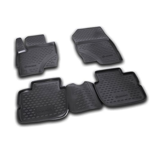 ΠΑΤΑΚΙΑ ΣΕ ΣΚΑΦΗ TPE ΛΑΣΤΙΧΟ ΓΙΑ MITSUBISHI COLT 3D 2008+  ΣΕ ΜΑΥΡΟ ΧΡΩΜΑ NOVLINE - 4 ΤΕΜ.