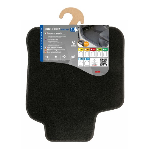 ΠΑΤΑΚΙ ΜΟΚΕΤΑ ΟΔΗΓΟΥ SC-1 DRIVER ONLY 49,5x58cm ΜΑΥΡΟ ΧΡΩΜΑ  LAMPA - 1 ΤΕΜ
