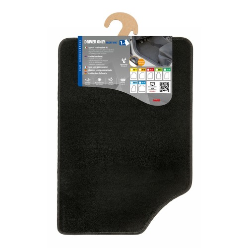 ΠΑΤΑΚΙ ΜΟΚΕΤΑ ΟΔΗΓΟΥ SC-2 DRIVER ONLY 47x69cm ΜΑΥΡΟ ΧΡΩΜΑ  LAMPA - 1 ΤΕΜ