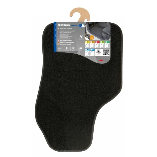 ΠΑΤΑΚΙ ΜΟΚΕΤΑ ΟΔΗΓΟΥ SC-6 DRIVER ONLY 47x71cm ΜΑΥΡΟ ΧΡΩΜΑ  LAMPA - 1 ΤΕΜ