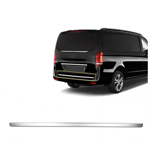 TRIM  ΠΟΡΤ ΜΠΑΓΚΑΖ ΧΡΩΜΙΟ ΓΙΑ MERCEDES VITO W447 2014+ - 1 ΤΕΜ