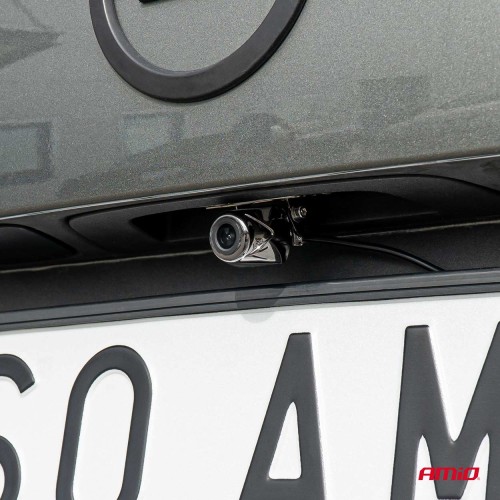 Amio - ΚΑΜΕΡΑ ΟΠΙΣΘΟΠΟΡΕΙΑΣ 12V 720pHD ΡΥΘΜΙΣΗ ΚΛΙΣΗΣ ΜΕ ΜΕΤΑΛΛΙΚΗ ΒΑΣΗ ΣΤΗΡΙΞΗΣ HD-321 - 1 TEM. (03535/AM)