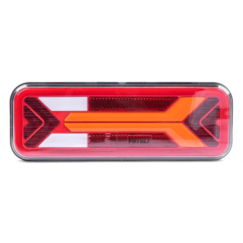 Amio - ΦΑΝΑΡΙ ΤΡΕΙΛΕΡ / ΦΟΡΤΗΓΟΥ ΠΙΣΩ 10-30V DYNAMIC LED 5 ΧΡΗΣΕΩΝ ΔΕΞΙ 305x140x35 mm RCL-09-R - 1 ΤΕΜ. (03576/AM)