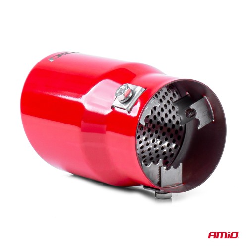 Amio - ΑΚΡΟ (ΜΠΟΥΚΑ) ΕΞΑΤΜΙΣΗΣ MT-017R ΚΟΚΚΙΝΟ ΧΡΩΜΑ Φ43-62 130x76mm - 1 ΤΕΜ. (03168/AM)
