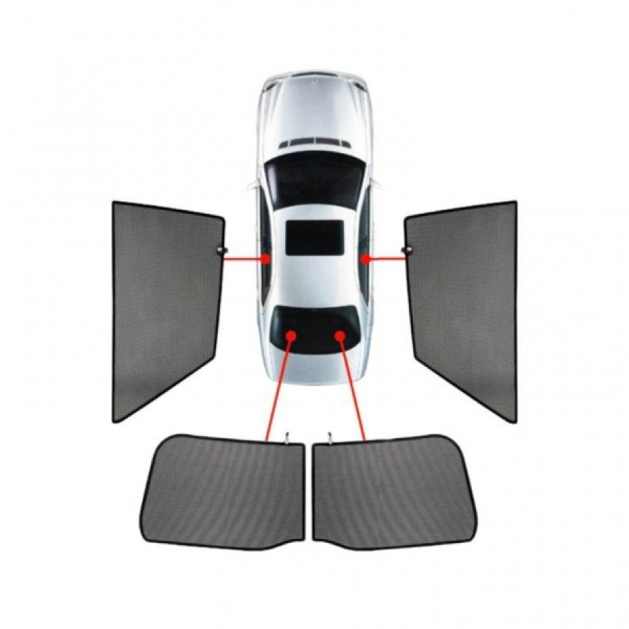 CarShades - ΚΟΥΡΤΙΝΑΚΙΑ  CAR SHADES ΓΙΑ SKODA FABIA 5D 2021+ - 4 ΤΕΜ. (PVC.SKO-FABI-5-D)