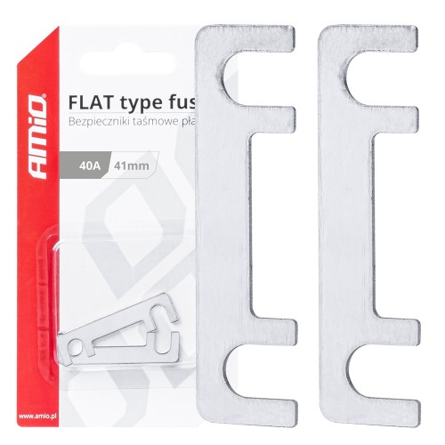 Amio - ΑΣΦΑΛΕΙΕΣ FLAT 41mm 40A - 2 Τεμ. (03490/AM)