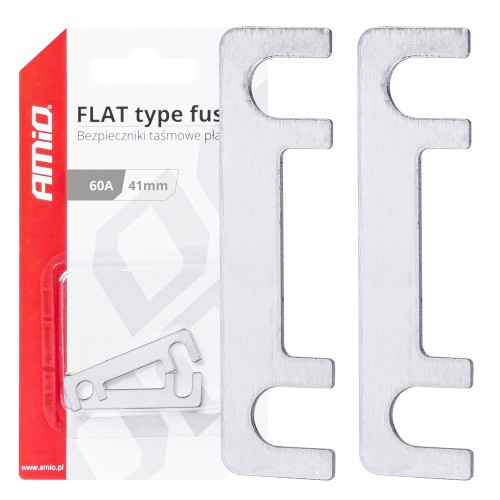 Amio - ΑΣΦΑΛΕΙΕΣ FLAT 41mm 60A - 2 Τεμ. (03492/AM)
