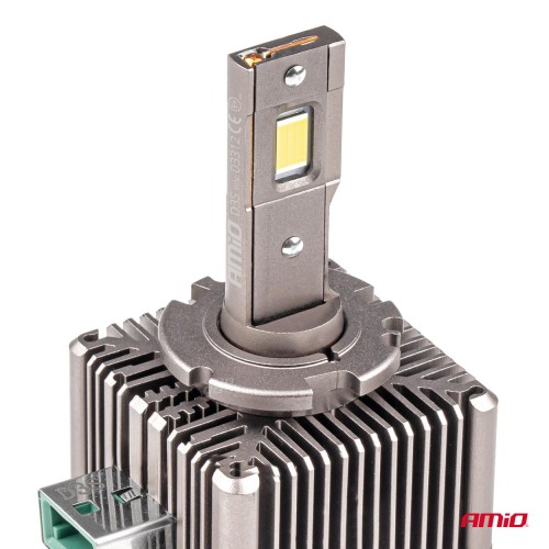 Amio - ΛΑΜΠΕΣ LED D3S 9>16V 70W 6.500K 8600lm (ΜΕ ΨΥΚΤΡΑ) XD SERIES - 2 ΤΕΜ. (03312/AM)