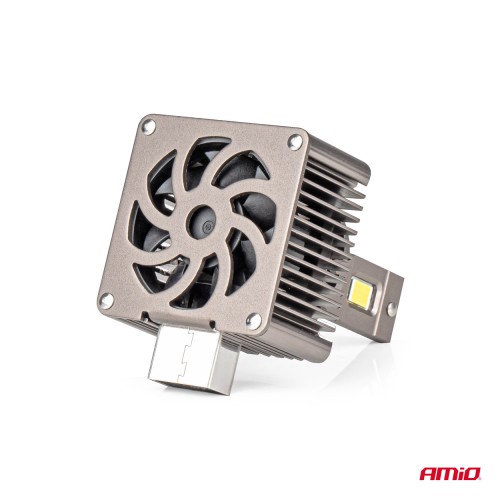 Amio - ΛΑΜΠΕΣ LED D3S 9>16V 70W 6.500K 8600lm (ΜΕ ΨΥΚΤΡΑ) XD SERIES - 2 ΤΕΜ. (03312/AM)