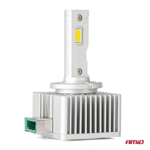Amio - ΛΑΜΠΕΣ LED D3S/D8R 12V 6.000K 6800lm CAN-BUS D-BASIC SERIES - 2 Τεμ. (03628/AM)