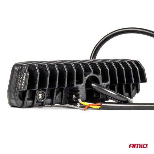 Amio - ΠΡΟΒΟΛΕΑΣ ΟΔΗΓΗΣΗΣ ΣΤΡΟΓΓΥΛΟΣ LED PRO IP67 7200lm 10-30V - 54W - 6000K - 12 LED - 140x140x61mm - 1 ΤΕΜ. (03870/AM)