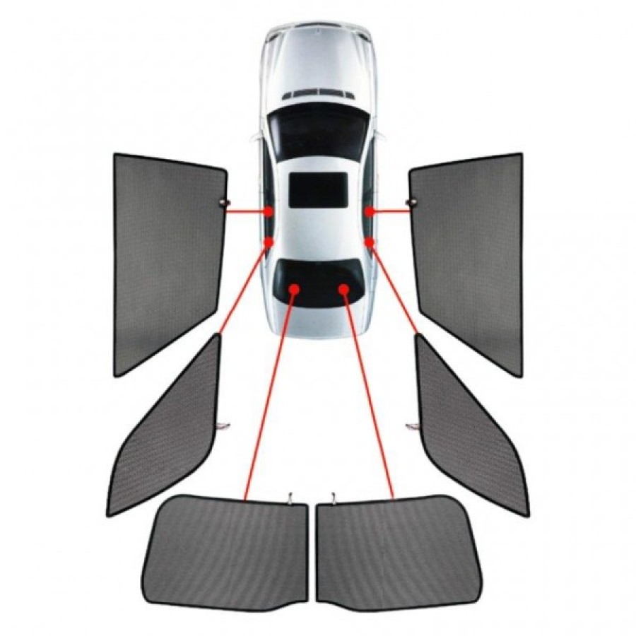 CarShades - ΚΟΥΡΤΙΝΑΚΙΑ CAR SHADES ΓΙΑ MG MG5 EV ESTATE 5D 2020+ - 4 ΤΕΜ. (PVC.MG-5EV-E-A)