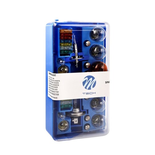 H1+H7 24V ΑΝΤΑΛΛΑΚΤΙΚΟ ΚΙΤ ΣΕ ΠΛΑΣΤΙΚΟ ΚΟΥΤΙ M-TECH - 18 τεμ.