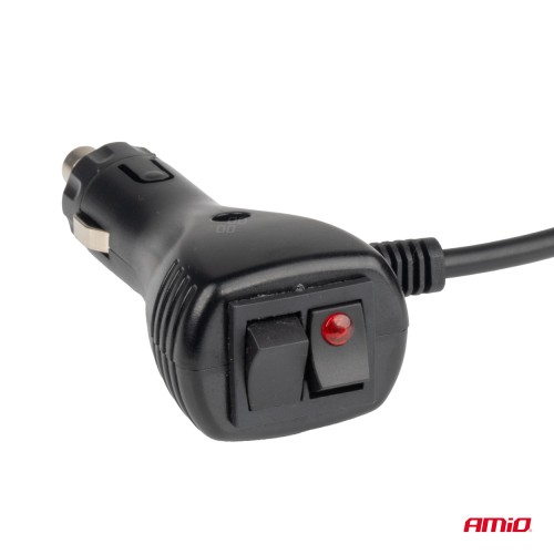 Amio - ΦΑΡΟΣ HEAVY DUTY W29M 12/24V ΠΟΡΤΟΚΑΛΙ 16LED ΜΑΓΝΗΤΙΚΟΣ/ΒΙΔΩΤΟΣ ΜΕ ΦΙΣ ΑΝΑΠΤΗΡΑ Υ103mm Φ110mm - 1 τεμ. (04110/AM)