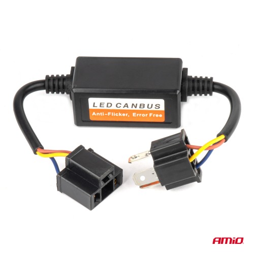 Amio - ΑΝΤΙΣΤΑΣΗ ΓΙΑ ΛΑΜΠΕΣ LED H4 12V 3W 120Ω - 1 τεμ. (04127/AM)
