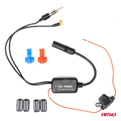 Amio - ΕΝΙΣΧΥΤΗΣ ΣΗΜΑΤΟΣ ΚΕΡΑΙΑΣ 12V - DAB/FM - 1 τεμ. (04134/AM)