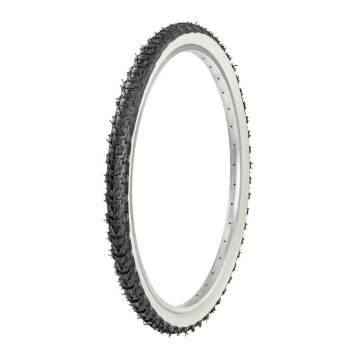 ΛΑΣΤΙΧΟ ΠΟΔΗΛΑΤΟΥ MTB 24x1,75 ΜΑΥΡΟ-ΑΣΠΡΟ LAMPA - 1 τεμ.
