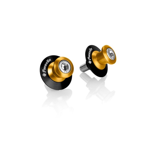 ΜΠΟΜΠΙΝΕΣ ΣΤΗΡΙΞΗΣ ΓΙΑ ΣΤΑΝΤ/ΚΑΒΑΛΕΤΑ MOTO M10x1,25 ΣΕ ΧΡΥΣΟ ΧΡΩΜΑ PARAXITE - 2 ΤΕΜ.