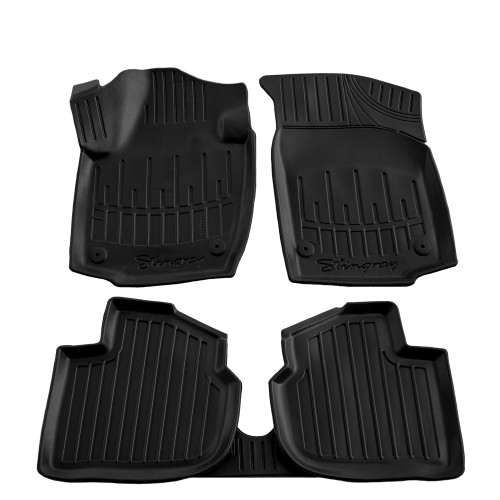 ΠΑΤΑΚΙA ΛΑΣΤΙΧΟ ΣΕ ΣΚΑΦΗ ME KOYMΠΩΜΑΤΑ ΓΙΑ SEAT TOLEDO 4D 2012-2019 / SKODA RAPID 4/5D 2012-2019 RACE AXION - 5 Τεμ.