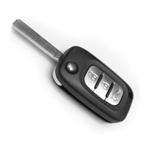 RENAULT CLIO III / MODUS ΑΝΑΔΙΠΛΟΥΜΕΝΟ ΑΝΤΑΛΛΑΚΤΙΚΟ ΚΛΕΙΔΙ ΜΕ ΚΑΛΥΜΜΑ 3 ΚΟΥΜΠΙΩΝ DGA - 1 ΤΕΜ.