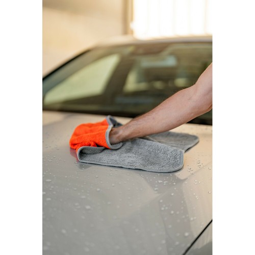 Lampa - Πανάκι καθαρισμού Microfibre (Μικροΐνες) Διπλής Όψης Premium (40x60 cm) - Γκρι / Πορτοκαλί - 1  τεμ. (L3718.2)