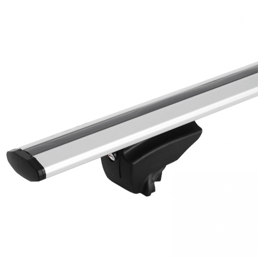 MENABO ΜΠΑΡΕΣ ΟΡΟΦΗΣ ΑΛΟΥΜΙΝΙΟΥ LINCE XL SILVER 135 cm ΣΕ ΑΣΗΜΙ ΧΡΩΜΑ ΓΙΑ Kia Sorent IV (Hybrid / Plug-in (MQ4) 5 doors 2024> ΜΕ FLUSH RAILS - 2 ΤΕΜ (8880/MB)