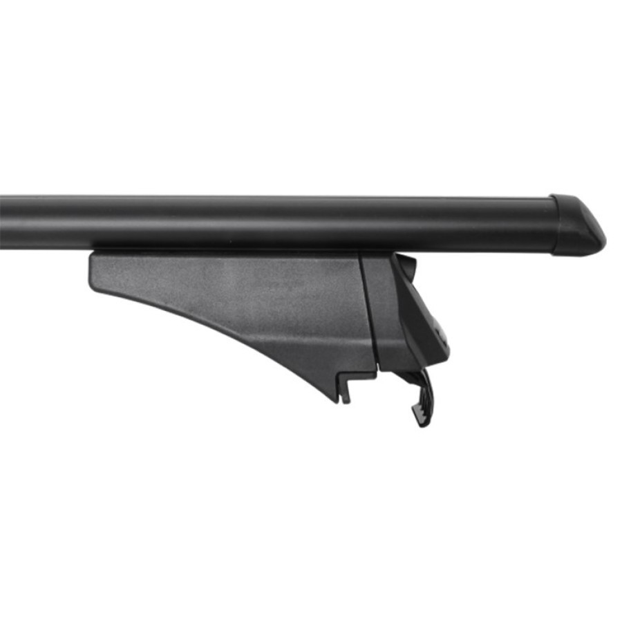 MENABO ΜΠΑΡΕΣ ΟΡΟΦΗΣ ΑΛΟΥΜΙΝΙΟΥ TIGER BLACK 118.5 cm ΣΕ ΜΑΥΡΟ ΧΡΩΜΑ ΓΙΑ Mercedes Benz GLA-Class (H247) 5 doors 2020> ΜΕ FLUSH ή RAISED RAILS - 2 ΤΕΜ. (8590/MB)