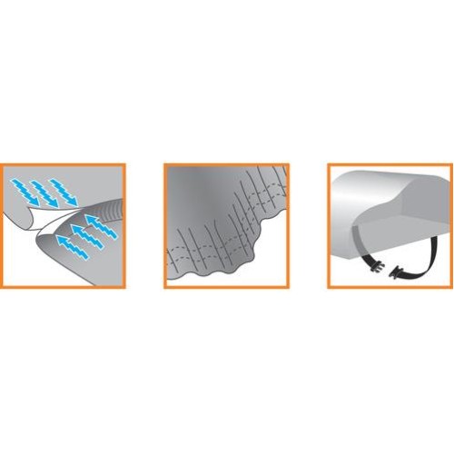 Lampa - 4 Seasons AG-2 Κουκούλα Αυτοκινήτου για Daewoo Nubira 4 doors 06/1997 > 01/2005 Aδιάβροχη με Aπαλή Eσωτερική Eπένδυση από 100% PEVA Μη Τοξικό Βινύλιο με Διαστάσεις: 460x180x150 mm - 1 τεμ. (L2045.6)