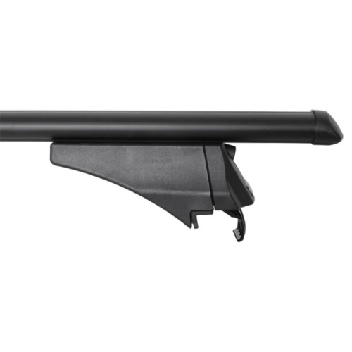 MENABO ΜΠΑΡΕΣ ΟΡΟΦΗΣ ΑΛΟΥΜΙΝΙΟΥ TIGER BLACK 118.5 cm ΣΕ ΜΑΥΡΟ ΧΡΩΜΑ ΓΙΑ SEAT Leon III (5F) X-Perience (ST) 5 doors 2015> ΜΕ FLUSH ή RAISED RAILS - 2 ΤΕΜ. (8590/MB)