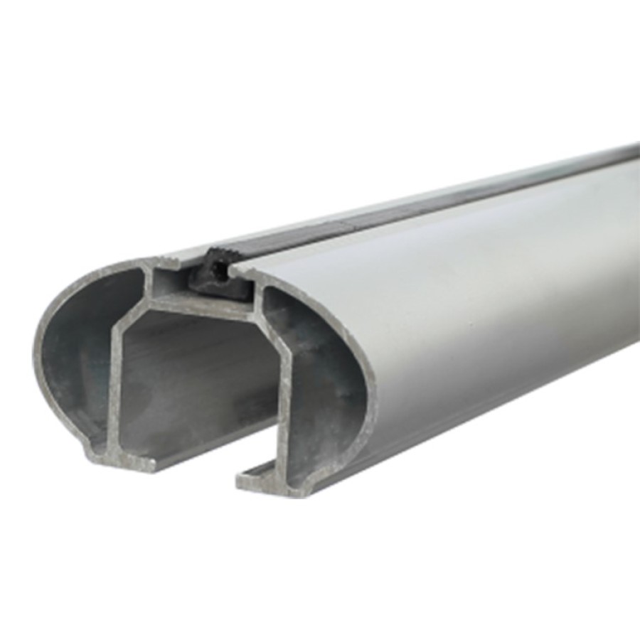 MENABO ΜΠΑΡΕΣ ΟΡΟΦΗΣ ΑΛΟΥΜΙΝΙΟΥ TIGER XL SILVER 131.5 cm ΣΕ ΑΣΗΜΙ ΧΡΩΜΑ ΓΙΑ Audi A6 (4F/C6) Avant 5 doors 2004>2011 ΜΕ FLUSH ή RAISED RAILS - 2 ΤΕΜ. (8500/ΜΒ)