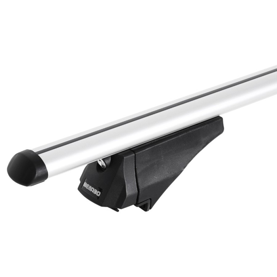 MENABO ΜΠΑΡΕΣ ΟΡΟΦΗΣ ΑΛΟΥΜΙΝΙΟΥ TIGER XL SILVER 131.5 cm ΣΕ ΑΣΗΜΙ ΧΡΩΜΑ ΓΙΑ Chevrolet Suburban 5 doors 2021> ΜΕ FLUSH ή RAISED RAILS - 2 ΤΕΜ. (8500/ΜΒ)