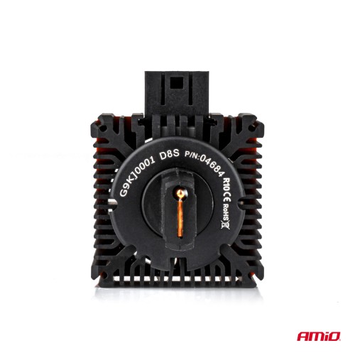 Amio - Λαμπτήρες LED Φώτων Εμπρός τύπου D8S βάση PK32d-1 τάση λειτουργίας 12V απόδοσης 176W (14424lm) XD PRO Series FULL CANBUS 6500K με ψύκτρα Plug & Play για Επιβατικά Αυτοκίνητα - 2 τεμ. (04684/AM)