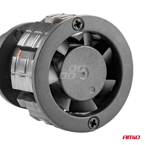 Amio - Λάμπες LED HB4 9006 τύπου 4Size Series τάση λειτουργίας 12/24V απόδοσης 38W για Επιβατικά Αυτοκίνητα και Φορτηγά - 2 τεμ. (02847/AM)