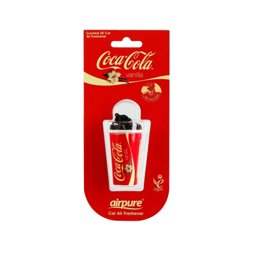 Lampa - Αρωματικά κρεμαστά 3D Cup σε σχέδιο ποτήρι Coca-Cola διάφορα αρώματα σε display - 12 τεμ. (L.FOBCC13DCDU888)