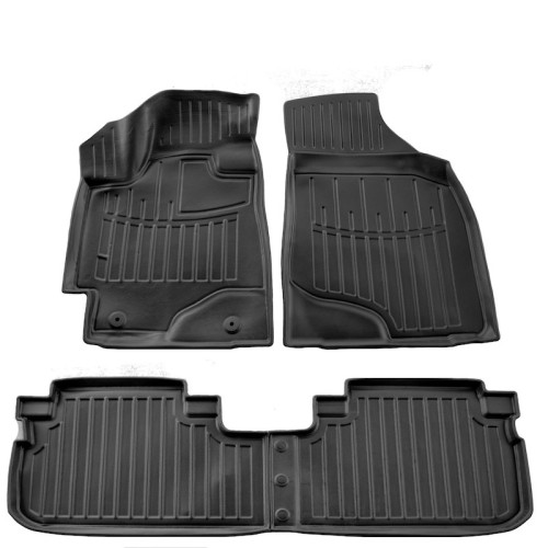 Race Axion - Πατάκια Για Toyota Highlander (XU40) 2008-2013 5πορτο Λάστιχο Σκαφάκια Με Κουμπώματα για Επιβατικά Αυτοκίνητα - 4 τεμ. (5022364/ST)
