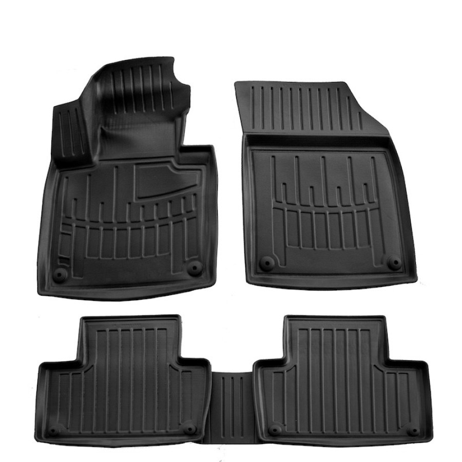 Race Axion - Πατάκια Για Volvo XC90 (II) 2014-2024 5πορτο Λάστιχο Σκαφάκια Προστατευτικά Με Κουμπώματα για Επιβατικά Αυτοκίνητα - 5 τεμ. (5037045/ST)