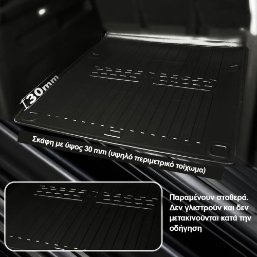 Race Axion – Προστατευτικά Πατάκια Εμπρός τύπου Σκαφάκια για Hyundai Tucson (NX4) / Hybrid / Plug-in Hybrid 2021> SUV με κουμπώματα για σταθερή προστασία δαπέδου και άνεση στην καθημερινή οδήγηση – 1 Σετ (5009042/ST)