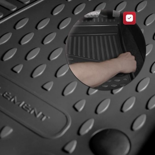 Novline - Πατάκια σε Σκαφη 3D για VW Tiguan III (Mk3) 2024 > από TPE Λάστιχο σε Μαύρο Χρώμα - 4 τεμ. (ELEMENT3DA71434210K/NV)