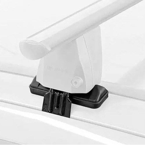 Menabo - Σετ Άκρα (Πόδια) Kit Type G για Μπάρες Οροφής Delta Black / Silver - 1 Σετ (15990/MB)