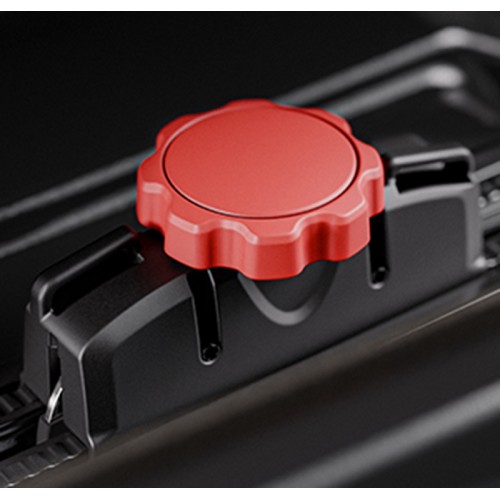Menabo - Μπαγκαζιέρα Οροφής Satellite 550 Duo Black Crab με Δαγκάνες σε Μαύρο Γυαλιστερό Χρώμα από ABS Πλαστικό με Διαστάσεις 198x94x36 cm - 1 Τεμ. (16930/MB)